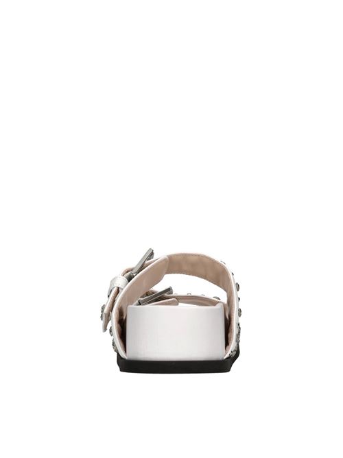 Mules in pelle N°21 | SP05180518 W001BIANCO